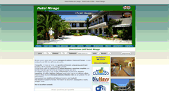 Desktop Screenshot of hotelmirage.com